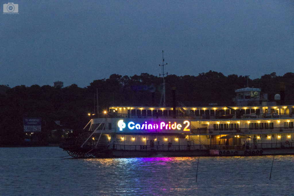 A cruise ship at Goa